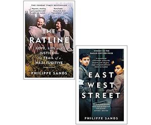Philippe Sands 2 Books Collection Set (The Ratline, East West Street)