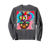 Philippe Seigle Puissante Femme Bold Art Floral Coloré Pop Sweatshirt