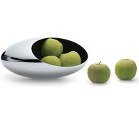 Philippi Bol à fruits Cocoon acier inoxydable LxlxH 30x30x14cm
