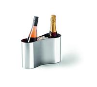 Rafraîchisseur à vin pour 2 bouteilles Valerie Philippi, Designer Jörg Langkop, 18x29x10.5 cm