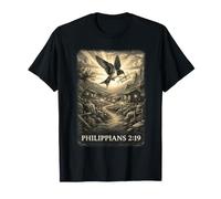 Philippians 2:19 Messenger Bird Hope Gravé Art chrétien T-Shirt