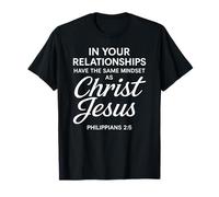 Philippiens 2:5 Relations Jésus-Christ Écriture Bible T-Shirt