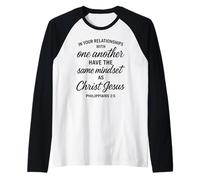 Philippiens 2 5 Relations mentalité Christ Écriture Bible Manche Raglan