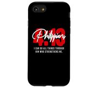 Philippiens 4 13 I Can do All Things Through God Catholic Coque pour iPhone SE (2020) / 7/8