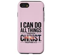 Philippiens 4:13 Je Peux Tout Faire par Le Christ Coque pour iPhone SE (2020) / 7/8