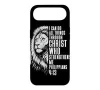 Philippiens 4:13 Lion de Juda Foi chrétienne Verse de la Bible Coque pour iPhone Air