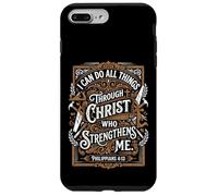 Philippiens 4:13 Verse biblique Menuisier Artisan Coque pour iPhone 7 Plus/8 Plus
