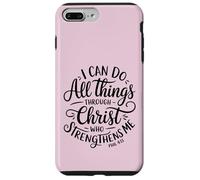 Philippiens 4:13 Verset biblique chrétien Coque pour iPhone 7 Plus/8 Plus