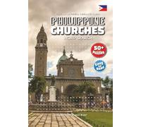 Philippine Churches Word Search Puzzle Book: Discover Word Search Puzzles on Heritage Churches, Stone Walls, Bell Towers & More | 6x9 Inches, 110 ... - An Ideal Gift for Holidays & Vacations!