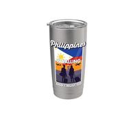 Philippines appelle et je dois aller Philippines Gobelet isotherme en acier inoxydable double paroi