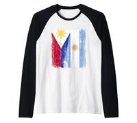Philippines Argentine Demi drapeau philippin racines argentines Manche Raglan