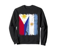 Philippines Argentine Demi drapeau philippin racines argentines Sweatshirt