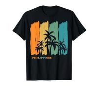 Philippines Palmiers Île Boracay Palawan Asie du Sud-Est T-Shirt