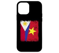 Philippines Vietnam Demi-Drapeau Philippin Histoire vietnamienne Coque pour iPhone 12 Mini