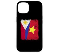 Philippines Vietnam Demi-Drapeau Philippin Histoire vietnamienne Coque pour iPhone 13