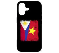 Philippines Vietnam Demi-Drapeau Philippin Histoire vietnamienne Coque pour iPhone 17