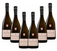 Philipponnat Brut Rosé - Lot de 6 bouteilles de 75 hampagne