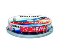 Philips DVD Blanks, 120Min, 4.7GB, Speed 4x Spindle (10 disques)