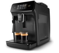 Philips 1200 series Série 1200 Noir mat EP1220/00 Machine expresso broyeur, 2 boissons, mousseur lait