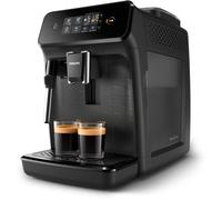 Philips 1200 series Série 1200 Noir mat EP1220/00 Machine expresso broyeur, 2 boissons, mousseur lait