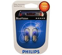 Philips 12929BVB2 Blue Vision Ultra Jeu d'Ampoules de Feux de Position Au Xénon T4W