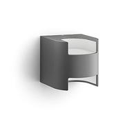 Philips 173219316 Grass Applique en Plastique 2 x 4,5 W SELV Anthracite 136 mm x 136 mm x 161 mm