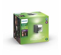 Philips 173229316 Grass Applique en Argent 2 x 4,5 W SELV IR Anthracite 166 mm x 136 mm x 141 mm