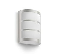 Philips 173234716 Python Applique en inox 1 x 6 W 230 V Argenté 181 mm x 96 mm x 236 mm