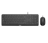 Philips 2000 séries SPT6207B/00 Keyboard Mouse Included USB US English Black