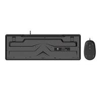 2000 series SPT6207BL - Ensemble clavier et souris - USB - QWERTY - noir