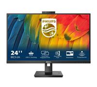 Philips Moniteur 24B1U5301H/00 23,8" Full HD IPS Webcam HDMI DisplayPort USB‑C 90W Noir