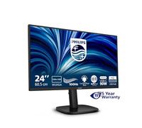 Philips 24B2U3301D 24 Pouces WUXGA Moniteur, 100 Hz, Dalle IPS, 4 ms GtG, synchronisation adaptative, réglage de la Hauteur, Haut-parleurs (1920 x 1200 HDMI, 1 x 1.4 DP, hub USB) Noir