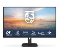 Philips 24E1N1100A - 1000 Series - écran LED - 24" (23.8" visualisable) - 1920 x 1080 Full HD (1080p) @ 100 Hz - IPS - 250 cd/m² - 1300:1 - 1 ms - HDMI, VGA - haut-parleurs - noir Noir