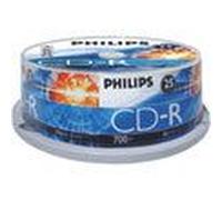 Philips - 25 x CD-R - 700 Mo (80 min) 52x - spindle