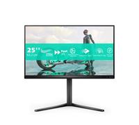 Philips 24B2U3301D 24 Pouces WUXGA Moniteur, 100 Hz, Dalle IPS, 4 ms GtG, synchronisation adaptative, réglage de la Hauteur, Haut-parleurs (1920 x 1200 HDMI, 1 x 1.4 DP, hub USB) Noir