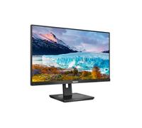 Philips 272S1M Écran FHD 27" réglable en Hauteur (1920 x 1080, 75 Hz, DisplayPort, HDMI, DVI, VGA, Hub USB) Noir