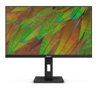 Philips 27B1N3800 - Moniteur Ultra HD 27 Pouces, réglable en Hauteur, Haut-parleurs, Adaptive Sync (3840x2160, 60 Hz, 2X HDMI 2.0, 1x DisplayPort 1.4, Hub USB) Noir