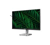 Philips 27B2G5200 - Moniteur Full HD 27 Pouces, réglable en Hauteur, Haut-parleurs, Adaptive Sync (1920x1080, 75 Hz, 1x D-Sub, 1x HDMI 1.4, 1x DisplayPort 1.2, Hub USB) foncé/Gris