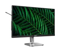 Philips 27B2G5601 - Moniteur Quad HD 27 Pouces, réglable en Hauteur, Haut-parleurs, Adaptive Sync (2560x1440, 100 Hz, 2X HDMI 1.4, 1x DisplayPort 1.2, USB-C (100W PD), Hub USB, RJ45) Gris foncé