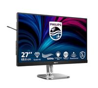 Philips 27B2N4500 - Moniteur QHD 27 Pouces, Haut-parleurs, Hauteur réglable, synchronisation adaptative (2560 x 1440, 120 Hz, 2 Ports HDMI 2.0, DisplayPort 1.2, hub USB) Noir Gris