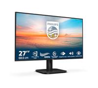 Philips 27E1N1200A - 1000 Series - écran LED - 27" - 1920 x 1080 Full HD (1080p) @ 100 Hz - IPS - 250 cd/m² - 1300:1 - 1 ms - HDMI, VGA, DisplayPort - haut-parleurs - noir Noir G