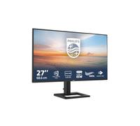 Philips 27E1N1300AE - Moniteur Full HD 27 Pouces, Haut-parleurs, réglable en Hauteur (1920x1080, 100 Hz, HDMI, USB-C (65W), USB Hub) Noir