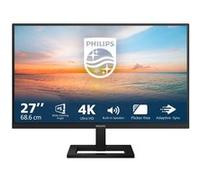 Philips 27E1N1800AE - 1000 Series - écran LED - 27" - 3840 x 2160 4K @ 60 Hz - IPS - 350 cd/m² - 1000:1 - HDR10 - 4 ms - 2xHDMI, DisplayPort - haut-parleurs - noir Noir G