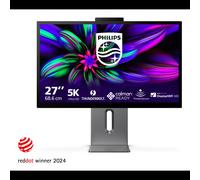 Philips 27E3U7903/00 - Moniteur LCD IPS 27" 5K UHD (5120x2880) 70Hz, 500cd/m², 4ms GTG, HDR600, Thunderbolt 4, USB-C 96W, sRGB 99%, Adobe RGB 130%