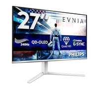 Philips Evnia 6000 27M2N6501L/00 écran plat de PC 67,3 cm (26.5") 2560 x 1440 pixels Quad HD QD-OLED Blanc Blanc