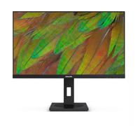 Philips 27B1N3800 - Moniteur Ultra HD 27 Pouces, réglable en Hauteur, Haut-parleurs, Adaptive Sync (3840x2160, 60 Hz, 2X HDMI 2.0, 1x DisplayPort 1.4, Hub USB) Noir