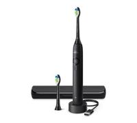 Philips Sonicare série 3100 - Brosse à dents électrique, capteur de pression, 3 intensités, EasyStart, SmarTimer, 14 jours d’autonomie, étui de voyage, coloris noir, modèle HX4034/22, [Nouveau]