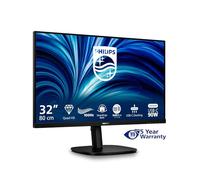 Philips 32B2U3601 31,5 Pouces WQHD 100 Hz Moniteur, Dalle IPS, 4 ms GtG, synchronisation adaptative, réglage de la Hauteur, Haut-parleurs (2560 x 1440 HDMI 1x 2.0 (2.1 TMDS) DP USB Hub) Noir