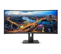 Philips 345B1C - Écran LED - incurvé - 34" - 3440 x 1440 WQHD @ 100 Hz - VA - 300 cd/m² - 3000:1 - 5 ms - 2xHDMI, DisplayPort - haut-parleurs - texture noire Texture noire