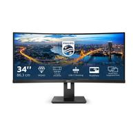 PHILIPS 346B1C/00 86,36Cm 34Pouces 3440x1440 UWQHD Courbé 1500 R RJ45 21:9 Noir [EEK: G]